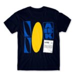 DIY Ikea Logo Navy Men's T-shirt for Brand Parody, Funny