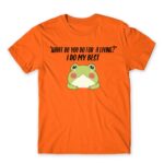 Do my best Orange Men's T-shirt for Badass, Funny