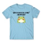 Do my best Sky Blue Men's Tee for Badass, Funny