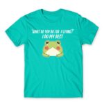 Do my best Turquoise Men's T-shirt for Badass, Funny