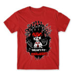 Doesn’t fit Red Men's Tee for Anime, Original Art