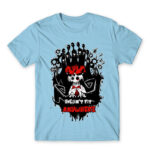 Doesn’t fit Sky Blue Men's Tee for Anime, Original Art