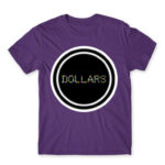 Dollars logo Dark Purple Men's Tee for Anime, Durarara