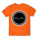 Dollars logo Orange Men's T-shirt for Anime, Durarara