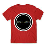 Dollars logo Red Men's Tee for Anime, Durarara