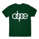 Dope Bottle Green Men's Tee for Brand Parody, Funny
