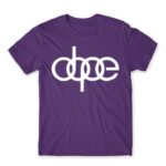 Dope Dark Purple Men's T-shirt for Brand Parody, Funny