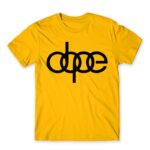 Dope Gold Men's T-shirt for Brand Parody, Funny