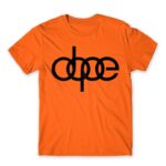Dope Orange Men's T-shirt for Brand Parody, Funny