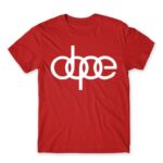 Dope Red Men's T-shirt for Brand Parody, Funny