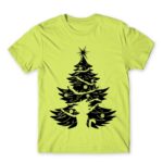 Dragon Ball Christmas tree Apple Green Men's T-shirt for Anime, Dragon Ball