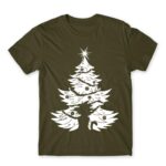 Dragon Ball Christmas tree Army Men's Tee for Anime, Dragon Ball