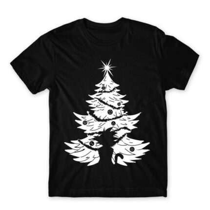 Dragon Ball Christmas tree Black Men's T-shirt for Anime, Dragon Ball