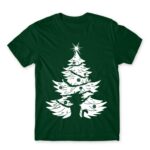 Dragon Ball Christmas tree Bottle Green Men's T-shirt for Anime, Dragon Ball