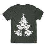 Dragon Ball Christmas tree Dark Grey Men's Tee for Anime, Dragon Ball
