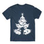 Dragon Ball Christmas tree Denim Men's Tee for Anime, Dragon Ball