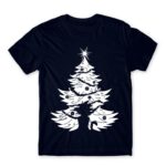 Dragon Ball Christmas tree Navy Men's Tee for Anime, Dragon Ball