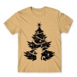 Dragon Ball Christmas tree Sand Men's T-shirt for Anime, Dragon Ball