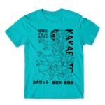 Dragon Ball Kakarot Atoll Blue Men's Tee for Anime, Dragon Ball