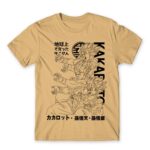 Dragon Ball Kakarot Sand Men's T-shirt for Anime, Dragon Ball