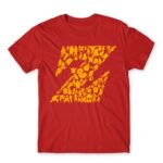 Dragon Ball Z Red Men's Tee for Anime, Dragon Ball