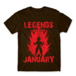 DragonBall Legends January Chocolate Men's Tee for Anime, Dragon Ball