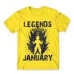 DragonBall Legends January Lemon Men's Tee for Anime, Dragon Ball