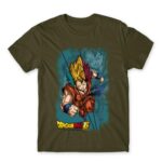 DragonBall Super – Green Army Men's Tee for Anime, Dragon Ball