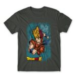 DragonBall Super – Green Dark Grey Men's Tee for Anime, Dragon Ball