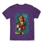 DragonBall Super – Green Dark Purple Men's Tee for Anime, Dragon Ball