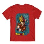DragonBall Super – Green Red Men's T-shirt for Anime, Dragon Ball