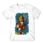 DragonBall Super – Green White Men's T-shirt for Anime, Dragon Ball