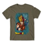DragonBall Super – Green Zinc Men's Tee for Anime, Dragon Ball