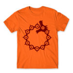 Dragon’s Sin of Wrath Meliodas – Nanatsu no Taizai Orange Men's Tee for Anime, Nanatsu No Taizai