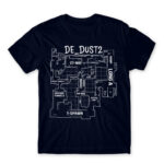 Dust 2 blueprint Navy Men's T-shirt