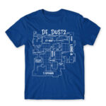 Dust 2 blueprint Royal Blue Men's Tee