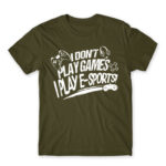 E-sport Gamer Army Men's Tee for Streamer, Work
