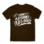 E-sport Gamer Chocolate Men's T-shirt for Streamer, Work