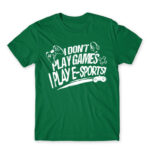 E-sport Gamer Kelly Green Men's T-shirt for Streamer, Work