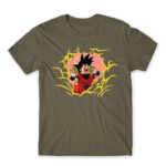 Eat like Goku Zinc Men's Tee for Anime, Dragon Ball