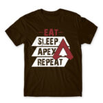 Eat, Sleep, Apex, Repeat Chocolate Men's T-shirt