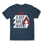 Eat, Sleep, Apex, Repeat Denim Men's Tee