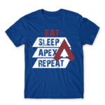 Eat, Sleep, Apex, Repeat Royal Blue Men's Tee