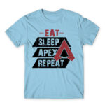 Eat, Sleep, Apex, Repeat Sky Blue Men's T-shirt
