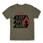 Eat, Sleep, Apex, Repeat Zinc Men's Tee