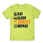 Eat, sleep, CSGO, repeat Apple Green Men's Tee