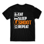 Eat, sleep, CSGO, repeat Black Men's Tee