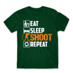 Eat, sleep, CSGO, repeat Bottle Green Men's Tee
