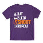 Eat, sleep, CSGO, repeat Dark Purple Men's T-shirt