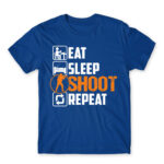 Eat, sleep, CSGO, repeat Royal Blue Men's T-shirt